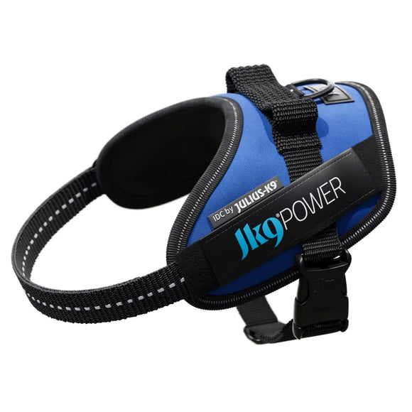 Julius-K9 IDC Powerharness Blue – Premium Adjustable Harness, Durable Design, Size 4