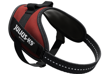 Julius-K9 IDC Powerharness Bordeaux-Brown – Premium Adjustable Dog Harness, Burgundy, Size 3