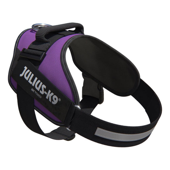 Julius-K9 IDC Powerharness Dark Purple – Premium Adjustable Dog Harness, Baby 1 Size