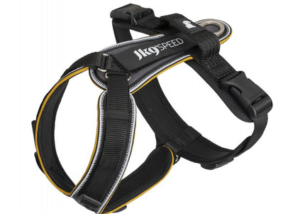 Julius-K9 Speed Harness Grey – Adjustable Graphite Sports Dog Harness, Size L
