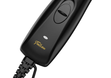 Joyzze Falcon Corded Clipper – Ultra-Light Quiet Grooming Tool with No. 10 Blade, 2 Speeds, Black