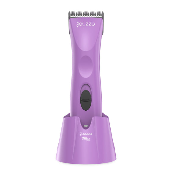 Joyzze Falcon Cordless Clipper – Quiet Two-Speed Grooming Tool with No. 10 Blade, Black