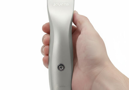 Joyzze Hornet Cordless Clipper – 2-Speed Adjustable Blade, 3 Attachments, Purple Design