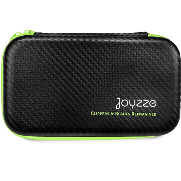 Joyzze Blades Storage Case – Lime Green Organizer Box, Holds 12 Clipper Blades Securely