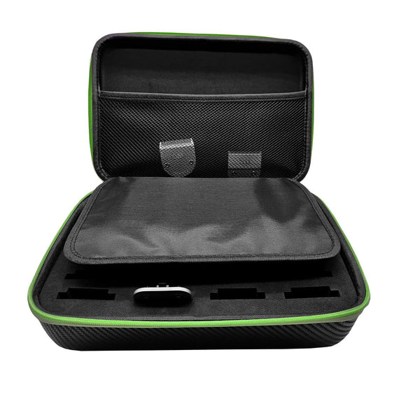 Joyzze Blades Storage Case – Lime Green Organizer Box, Holds 12 Clipper Blades Securely
