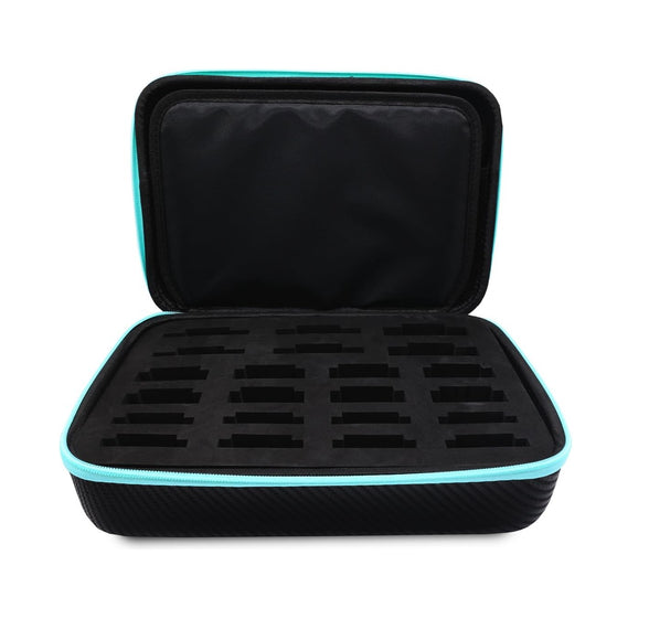 Joyzze Blades Storage Case – Lime Green Organizer Box, Holds 12 Clipper Blades Securely