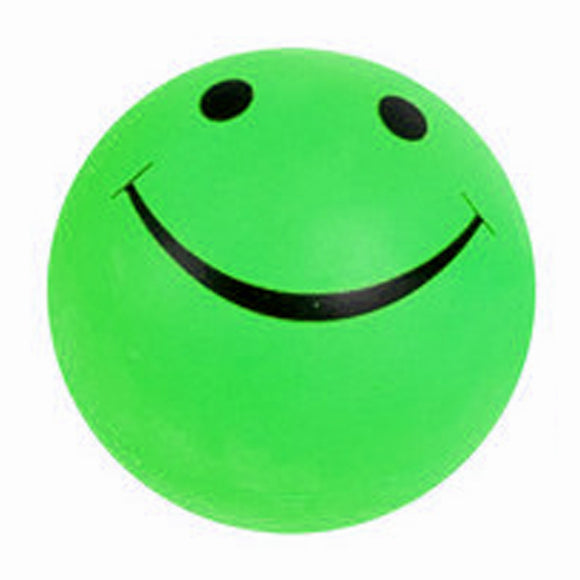 Record Smile Ball 5.5cm – Durable Rubber Play Ball, Vibrant Orange Color