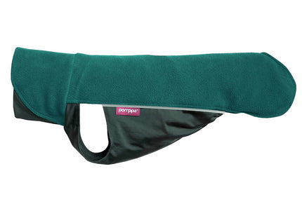 Jumppa Pomppa Forest Fleece Coat – Soft Green Layer, Size 60, Lightweight and Warm