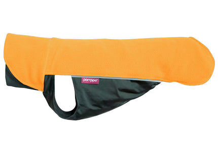 Jumppa Pomppa Curry Fleece Dog Sweater – Soft Honey Yellow, Size 85, Lightweight Warmth