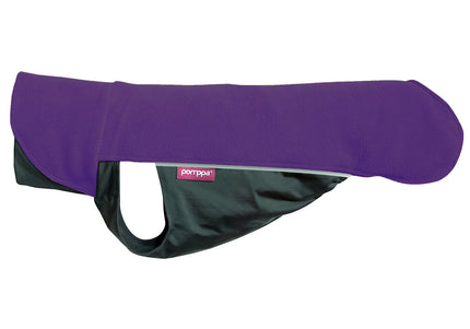 Jumppa Pomppa Violet Fleece Coat – Soft Purple Thermal Layer, Size 85, Lightweight Comfort