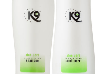 K9 Aloe Vera Shampoo and Conditioner Set – Gentle Formula for Sensitive Skin, Nourishing Care