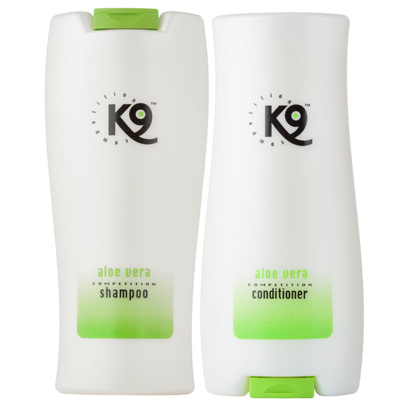 K9 Aloe Vera Shampoo and Conditioner Set – Gentle Formula for Sensitive Skin, Nourishing Care