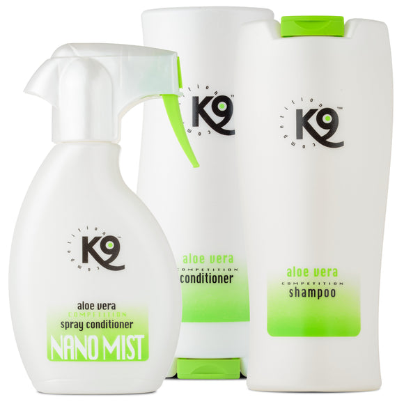 K9 Aloe Vera Nano Mist Set – Gentle Skin Care Duo with Soothing, Hypoallergenic Formula