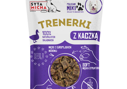 Syta Micha Duck Trainers – Soft Training Treats, 80g, Immune-Boosting Formula