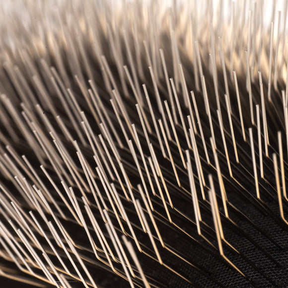 Chris Christensen Karben Slicker Brush Extra Small – Ultra-Soft Bristles, Gentle Detangling Tool