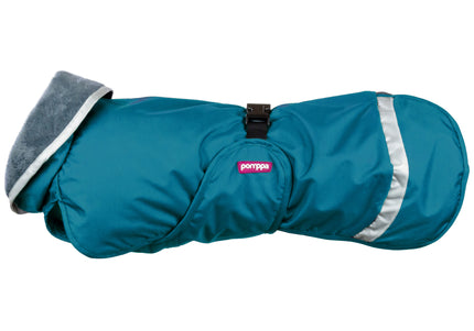 Kevyt Pomppa Petrol Raincoat – Warm Lined, Navy Blue, Lightweight Weather Protection