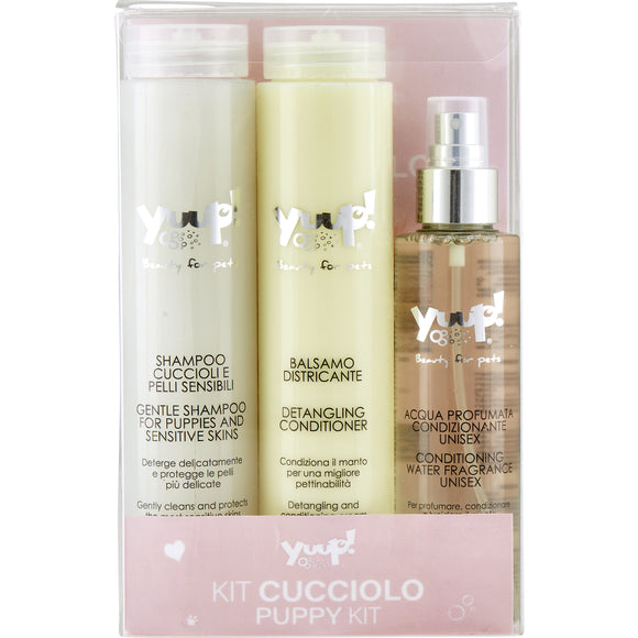 Yuup! Home Puppy Kit – Gentle Shampoo, Conditioner, and Perfume Set, Mild Care Formula