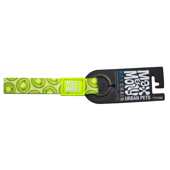 Max&Molly Kiwi Key Chain – Vibrant Durable Accessory with Secure Metal Clasp