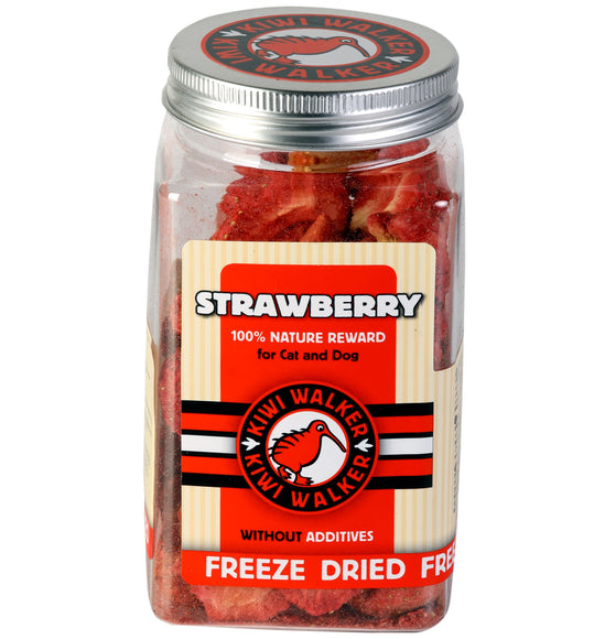 Kiwi Walker Freeze-Dried Strawberry Snacks – 100% Natural Fruit Treats, 25g
