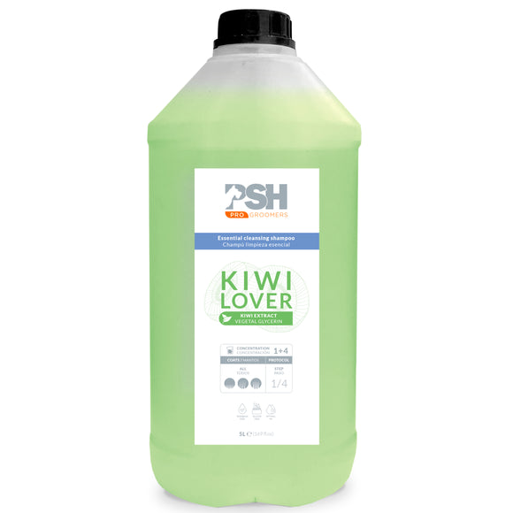 PSH Pro Kiwi Lover Shampoo – Universal Concentrate 1:4, 5L, Nourishing Formula for All Coat Types