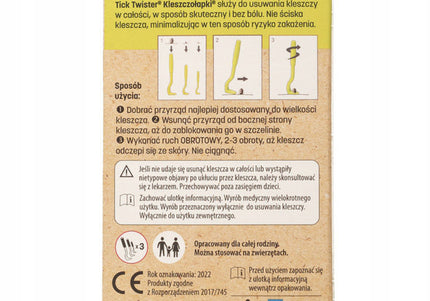 Tick Twister Clip Box – Set of 3 Durable Tick Removers in Assorted Sizes, Purple