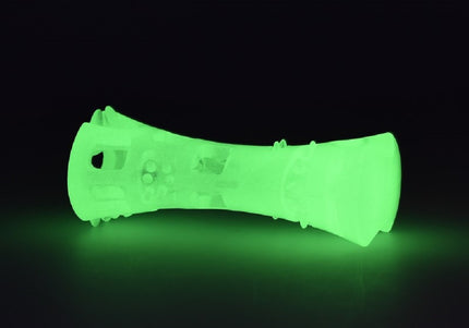 2 Glow Treat Bone of Its Own 15cm – Fluorescent Glowing Toy Bone, Treat Dispensing Design
