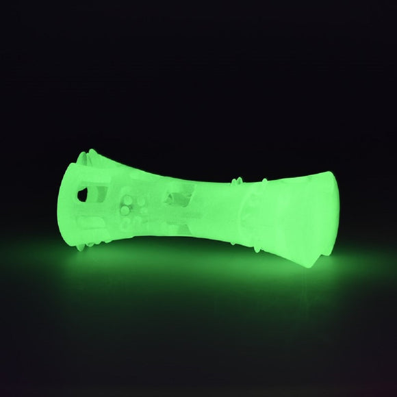 2 Glow Treat Bone of Its Own 15cm – Fluorescent Glowing Toy Bone, Treat Dispensing Design