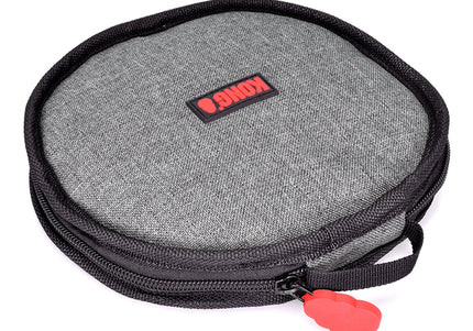 KONG Travel Fold-Up Double Bowl – Compact Portable Feeding and Watering Solution, Easy-Clean Design