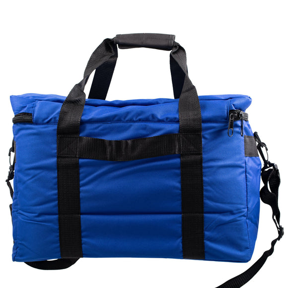 Chris Christensen Kool Dry Bag – Blue Storage Carrier for Hairdryer and Grooming Accessories