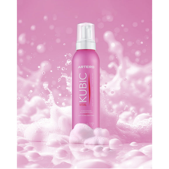 Artero Kubic Foam Conditioner 500ml – Nourishing Lightweight Formula, Enhances Cutting and Styling