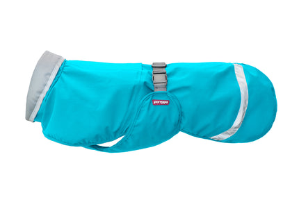 Kuori Pomppa Arctic Blue Raincoat – Breathable Waterproof Outerwear, Size 85, Lightweight Design