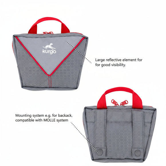 Kurgo Ridgeline Tie-Out 9m – Flexible Dog Zipline, Durable Camping Rope, Tree-to-Tree Setup