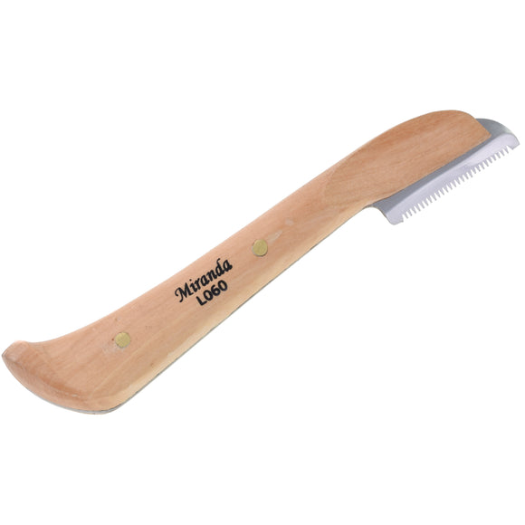 Miranda Classic Coarse Trimmer – Medium Left-Handed, Comfortable Wooden Handle, Professional Quality