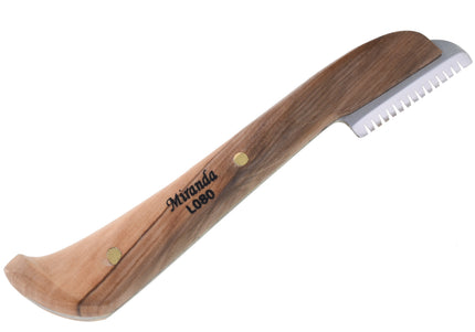 Miranda Classic Coarse Trimmer – Medium Left-Handed, Comfortable Wooden Handle, Professional Quality