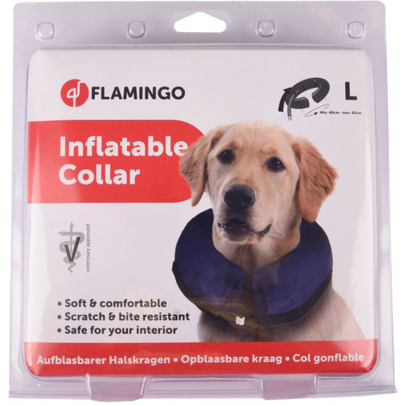 Flamingo Gofi Inflatable Recovery Collar XS – Soft Lightweight Design, Comfortable Fit