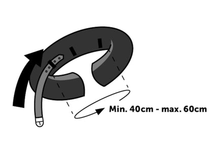 Flamingo Gofi Inflatable Recovery Collar XS – Soft Lightweight Design, Comfortable Fit