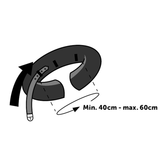 Flamingo Gofi Inflatable Recovery Collar XS – Soft Lightweight Design, Comfortable Fit