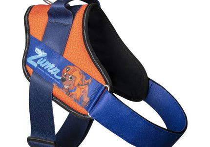 Julius-K9 Paw Patrol Zuma Dog Harness – Adjustable S Size, Durable Official Design