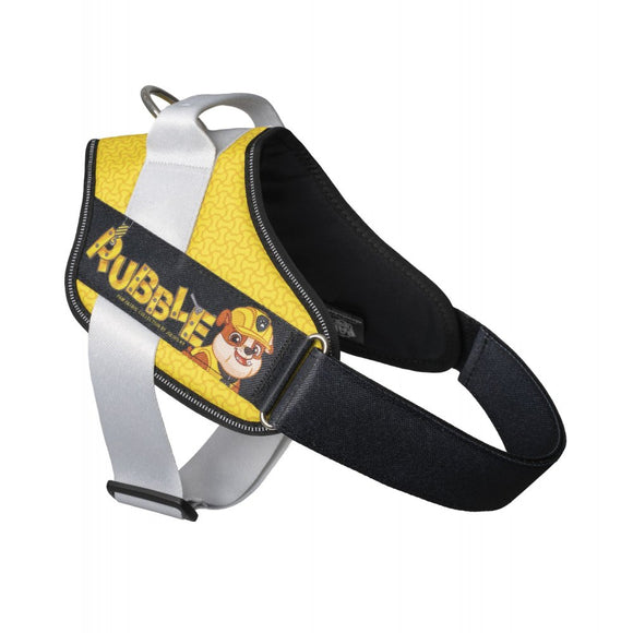 Julius-K9 Paw Patrol Rubble Dog Harness – XL Size, Adjustable, Durable Design