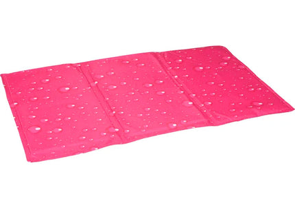 Flamingo Cooling Pad Drop Fuchsia – Large Gel-Infused Cooling Mat, Vibrant Color Design