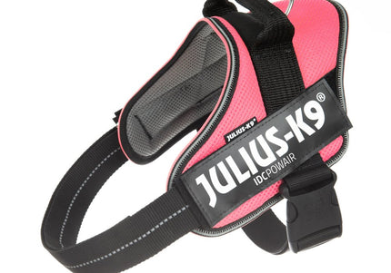 Julius K9 IDC Powair Harness Pink – Lightweight Breathable Mesh Dog Harness, Small Size
