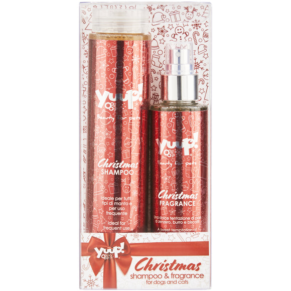 Yuup! Christmas Edition Gingerbread-Scented Shampoo and Perfume Set – Festive Limited Release