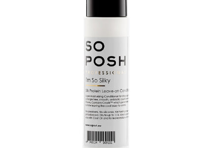 So Posh I'm So Silky Leave-On Conditioner – Moisturizing Detangling Concentrate, 250ml