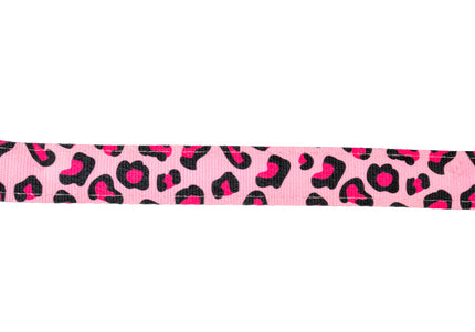 Max&Molly GOTCHA! Smart ID Cat Collar Leopard Pink – Colorful Adjustable Collar with Smart Tag