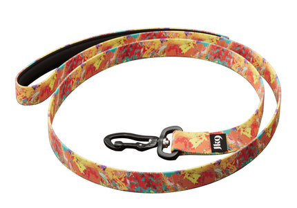 Julius-K9 MoreColor Crazy Pattern Leash – Durable 120cm Tape Lead, Vibrant Design