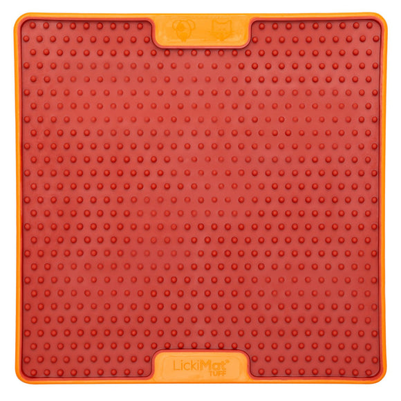 LickiMat Tuff Soother Pro Purple – Durable Hard Licking Mat, Textured Surface for Calming Pets