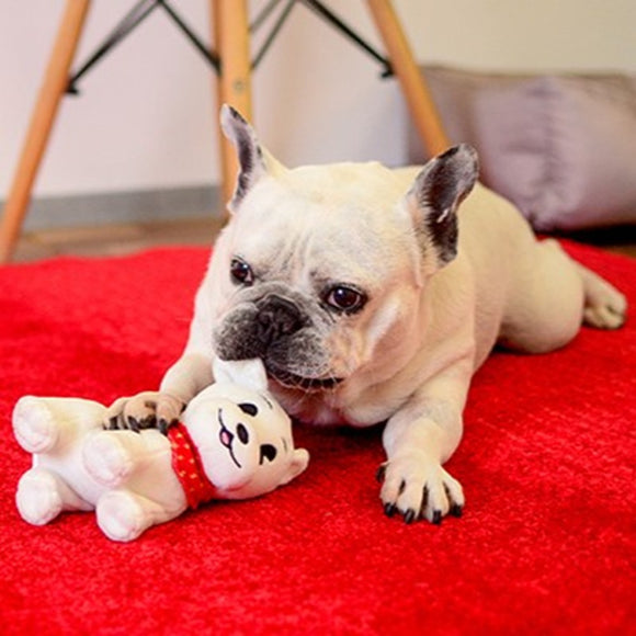 Dashi Pudgy Plush Toy – 13cm Soft Squeaker Betty Boop Dog Character, Durable Design