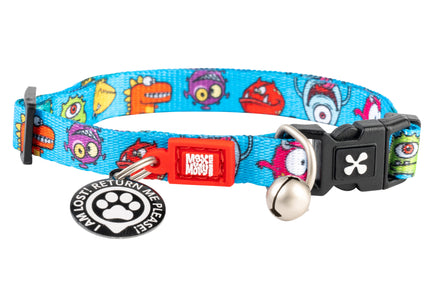 Max&Molly GOTCHA! Smart ID Cat Collar – Colorful Adjustable Collar with Smart Tag
