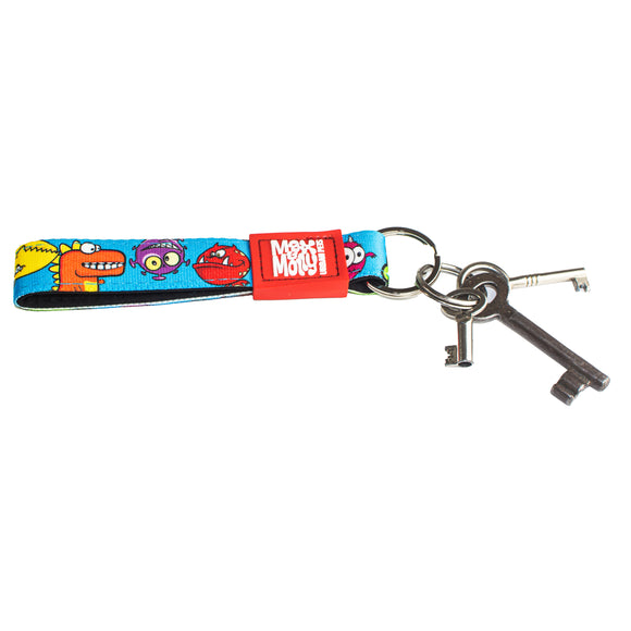 Max&Molly Little Monsters Keychain – Fun Durable Accessory with Unique Cartoon Design