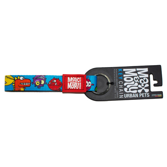 Max&Molly Little Monsters Keychain – Fun Durable Accessory with Unique Cartoon Design